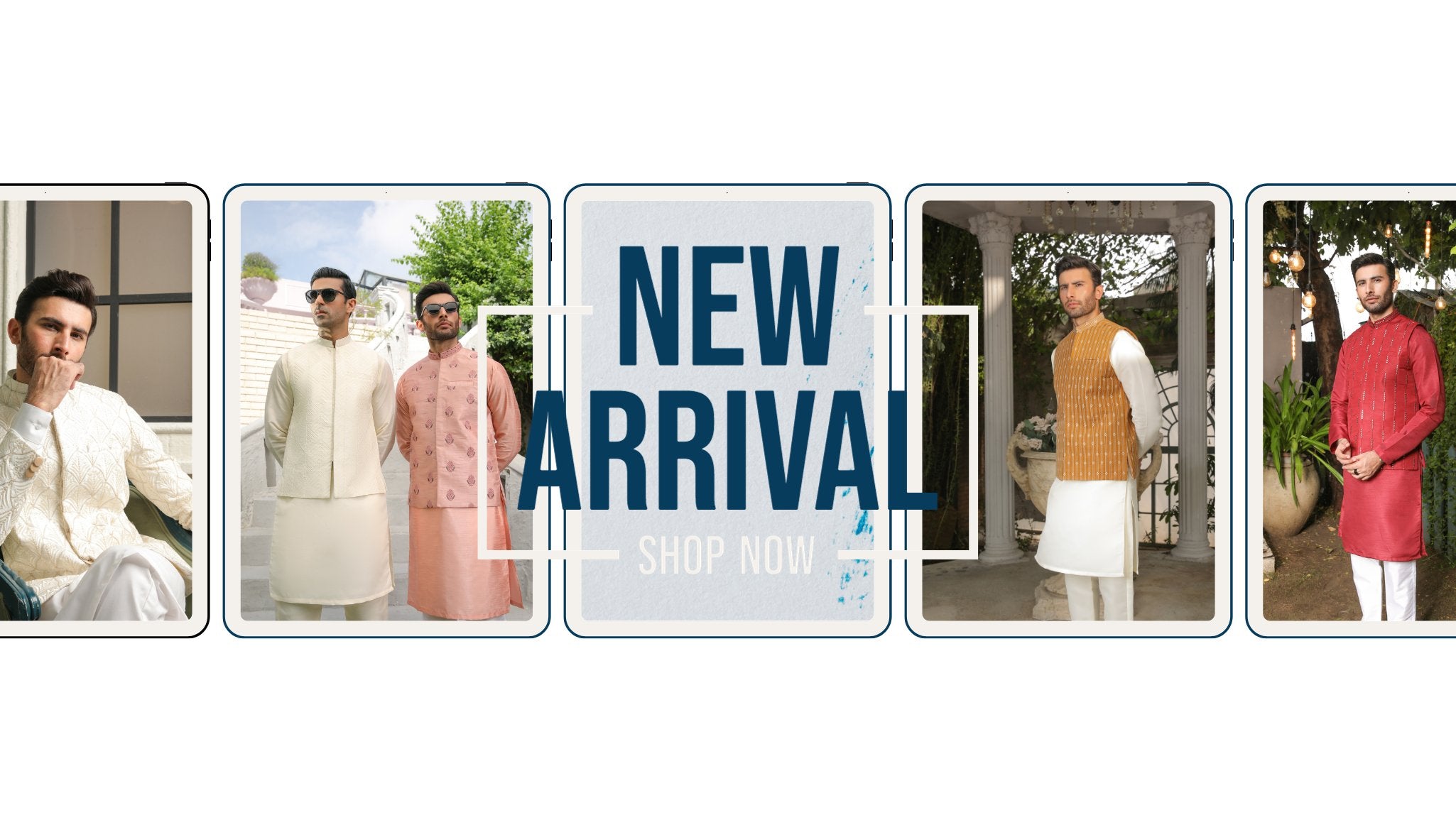 Men Kurta Trouser and Waistcoat