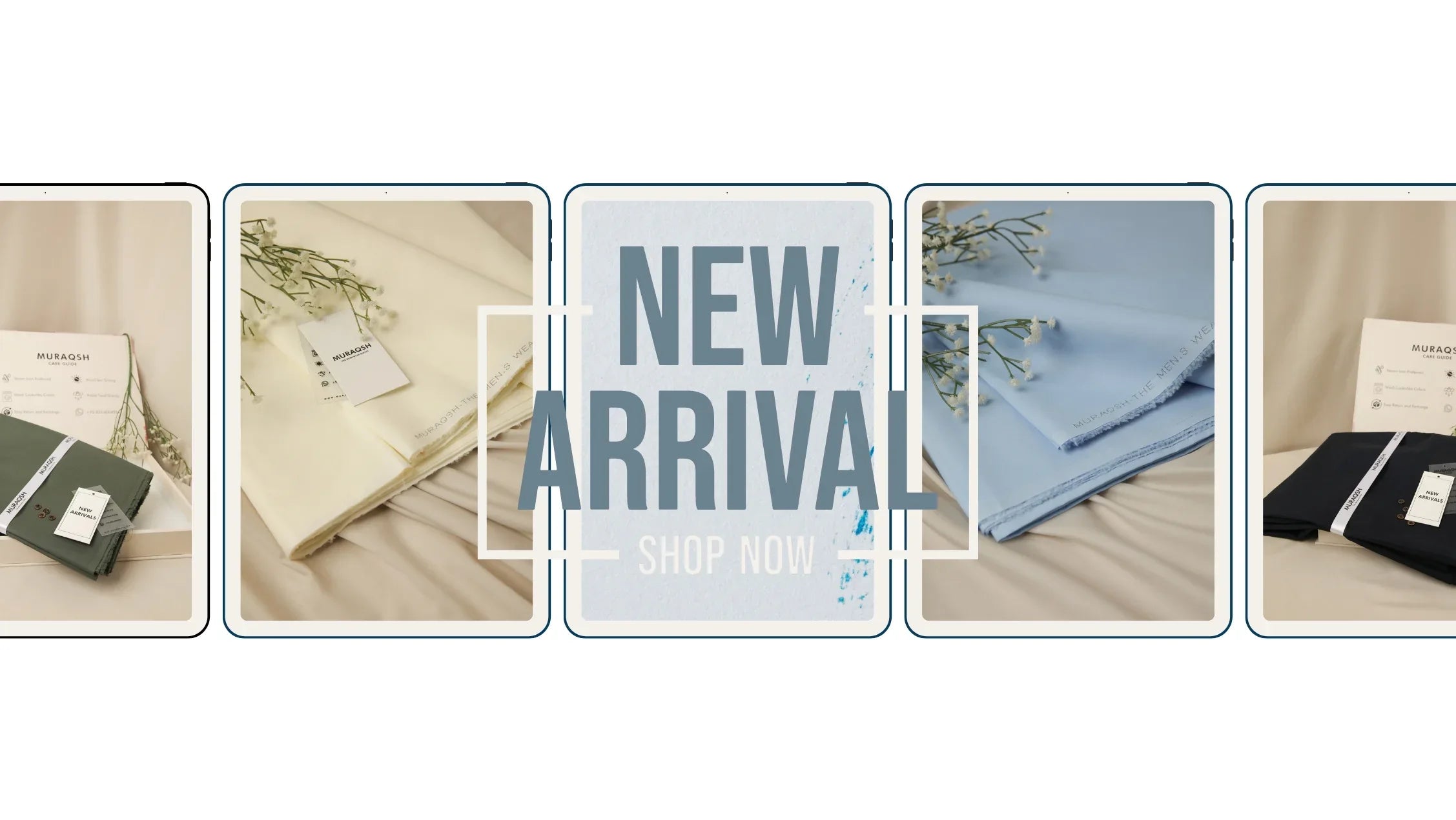 All - Blended and Cotton Unstitched - Muraqsh