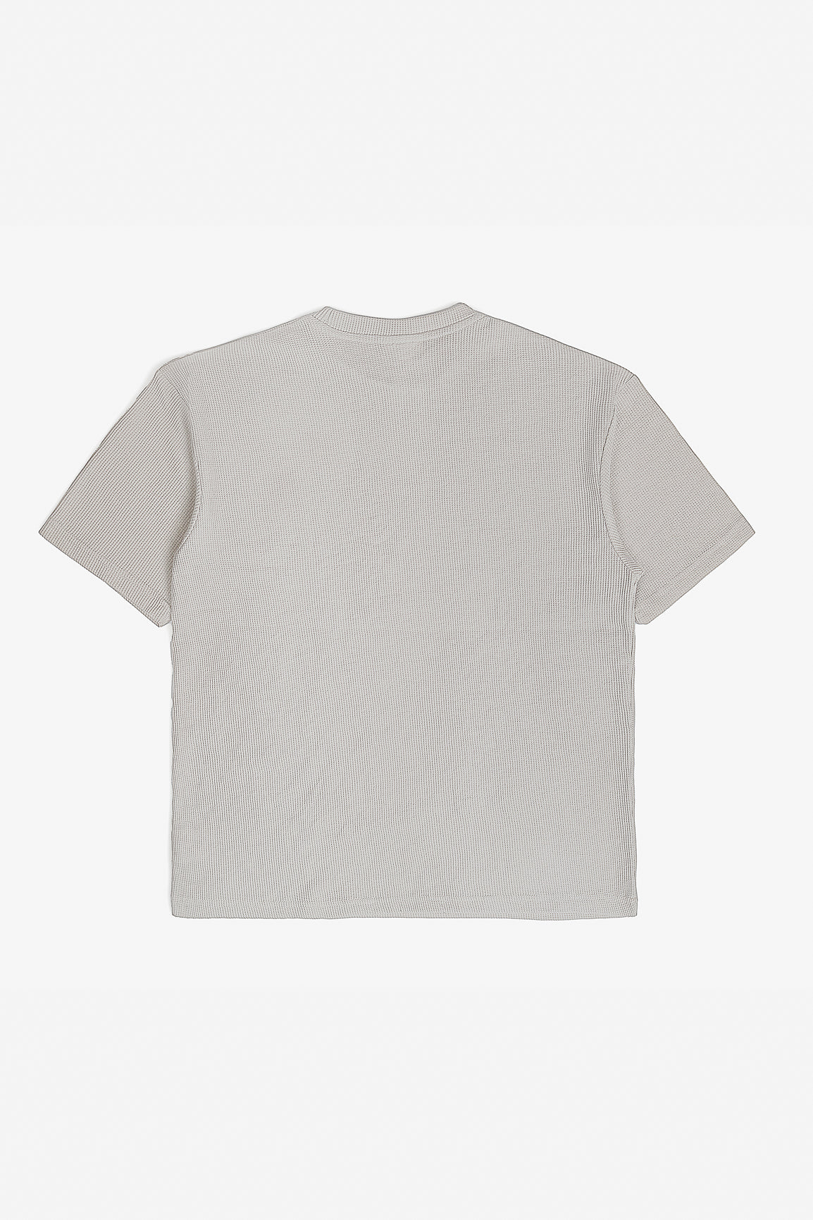 Ash White Waffle Oversized T-Shirt - Men