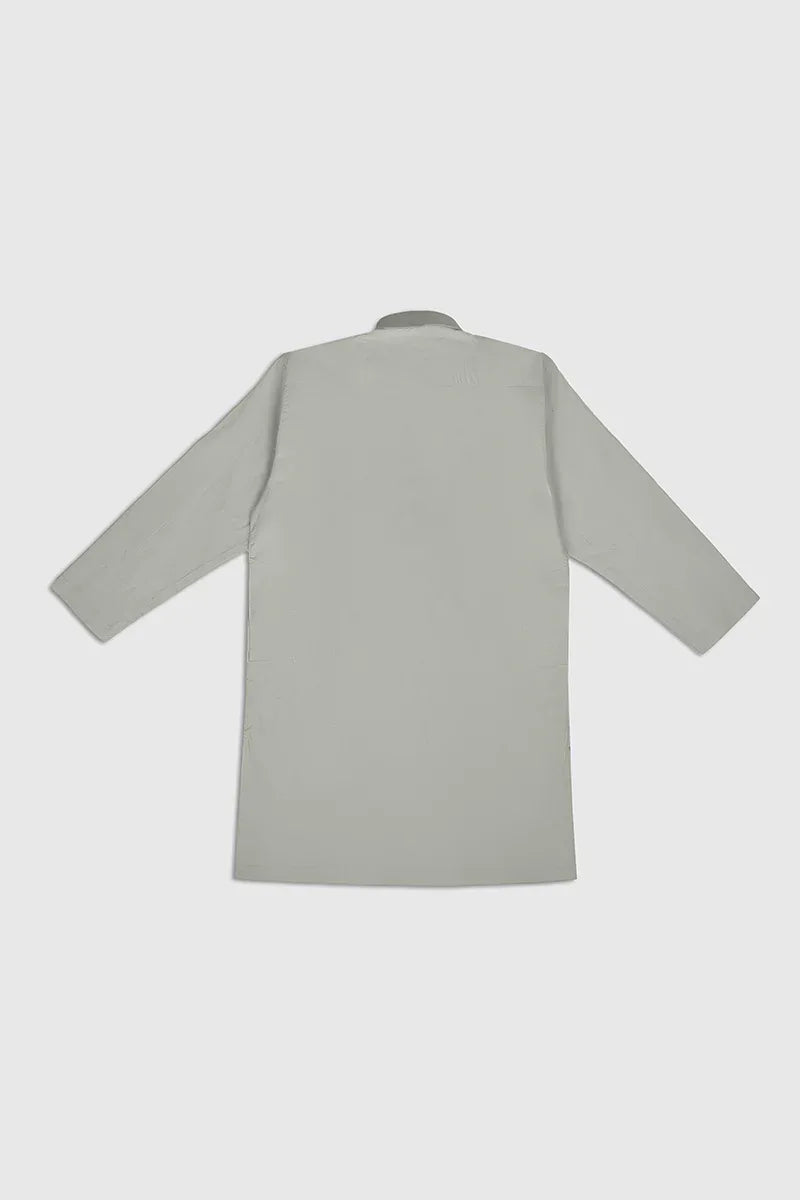 Bosky White Soft Cotton Kurta Trouser - Kids - Muraqsh -- Kidswear