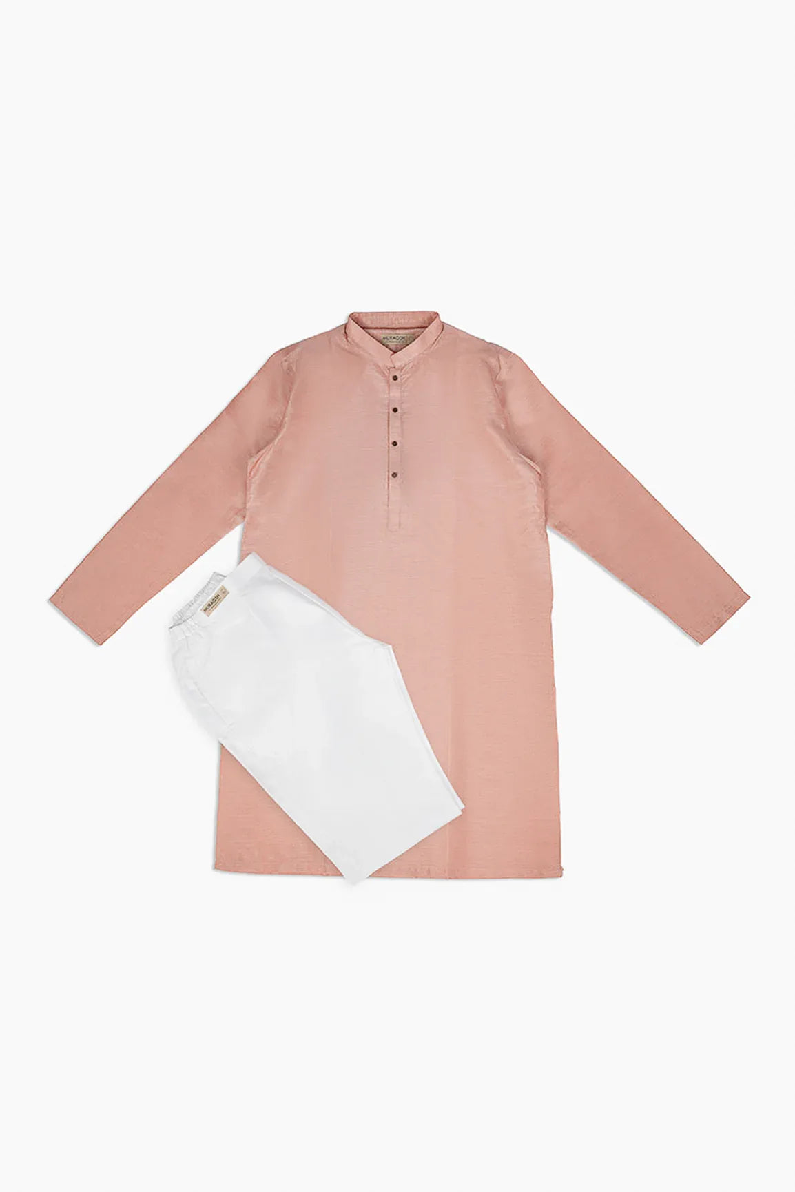 Raw Silk Kurta Trouser - Men - Muraqsh -- Wedding Wear