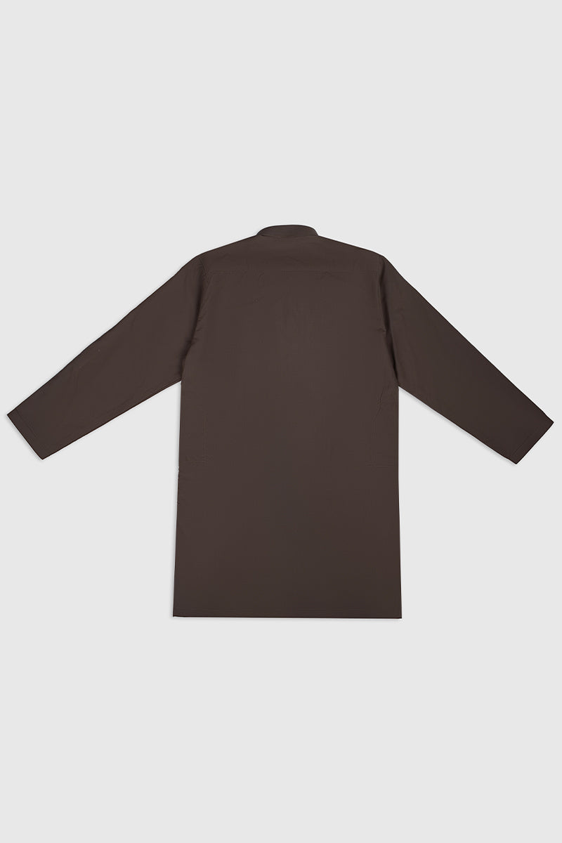 Light Brown Kurta Trouser - Kids
