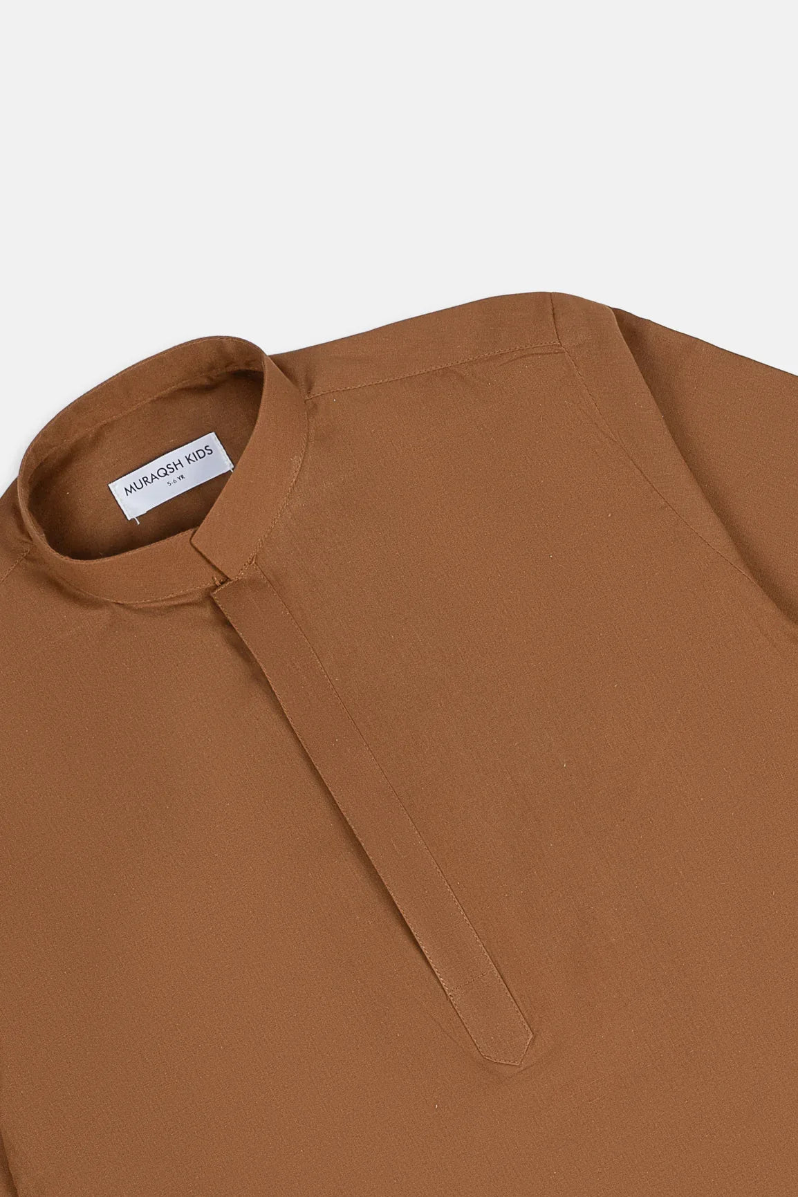 Camel Cotton Kurta Trouser - Kids - Muraqsh -- Kidswear