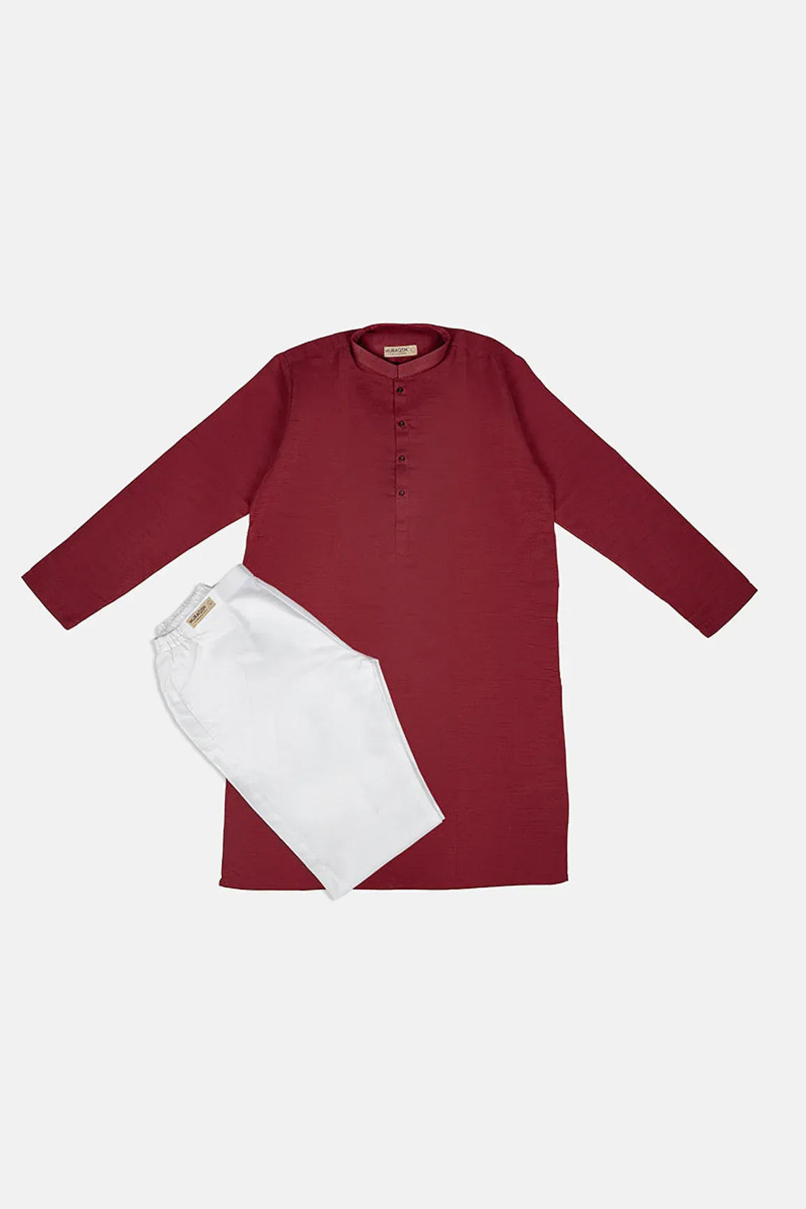 Raw Silk Kurta Trouser - Men - Muraqsh -- Wedding Wear