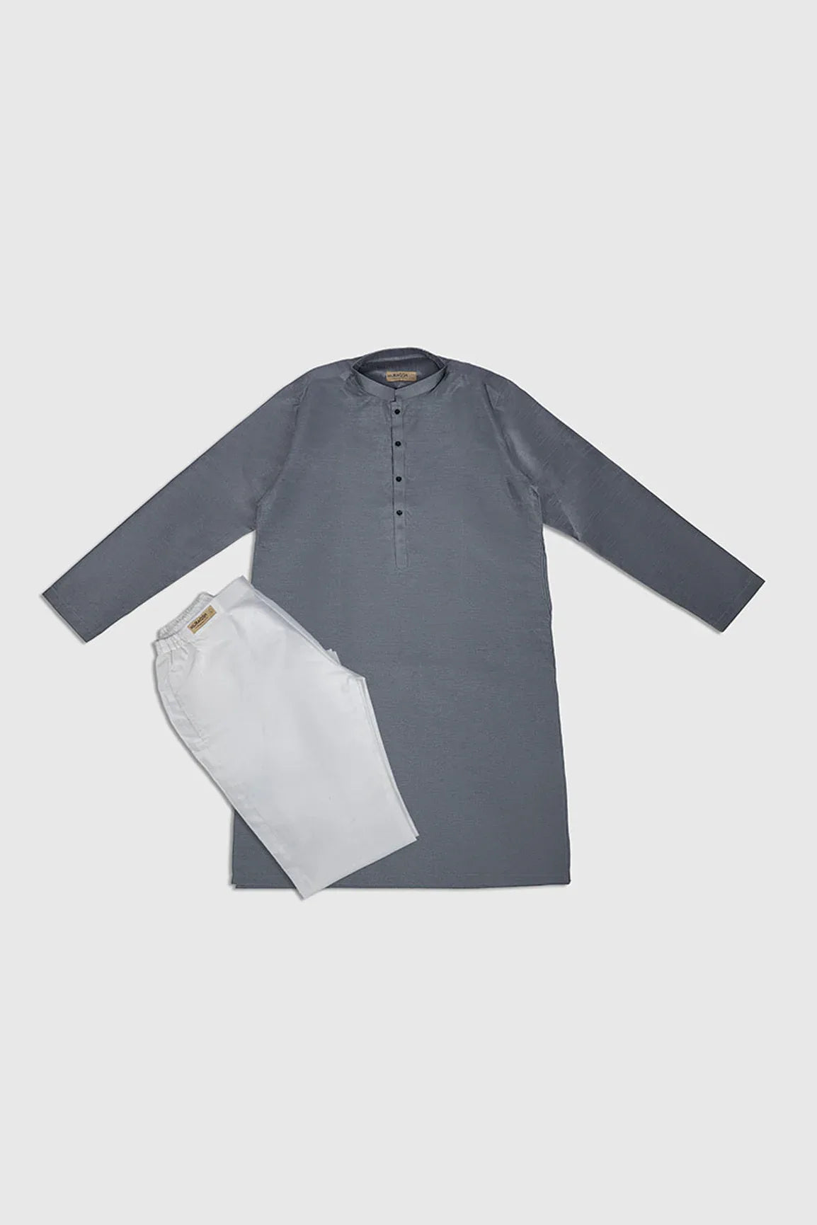 Raw Silk Kurta Trouser - Men - Muraqsh -- Wedding Wear