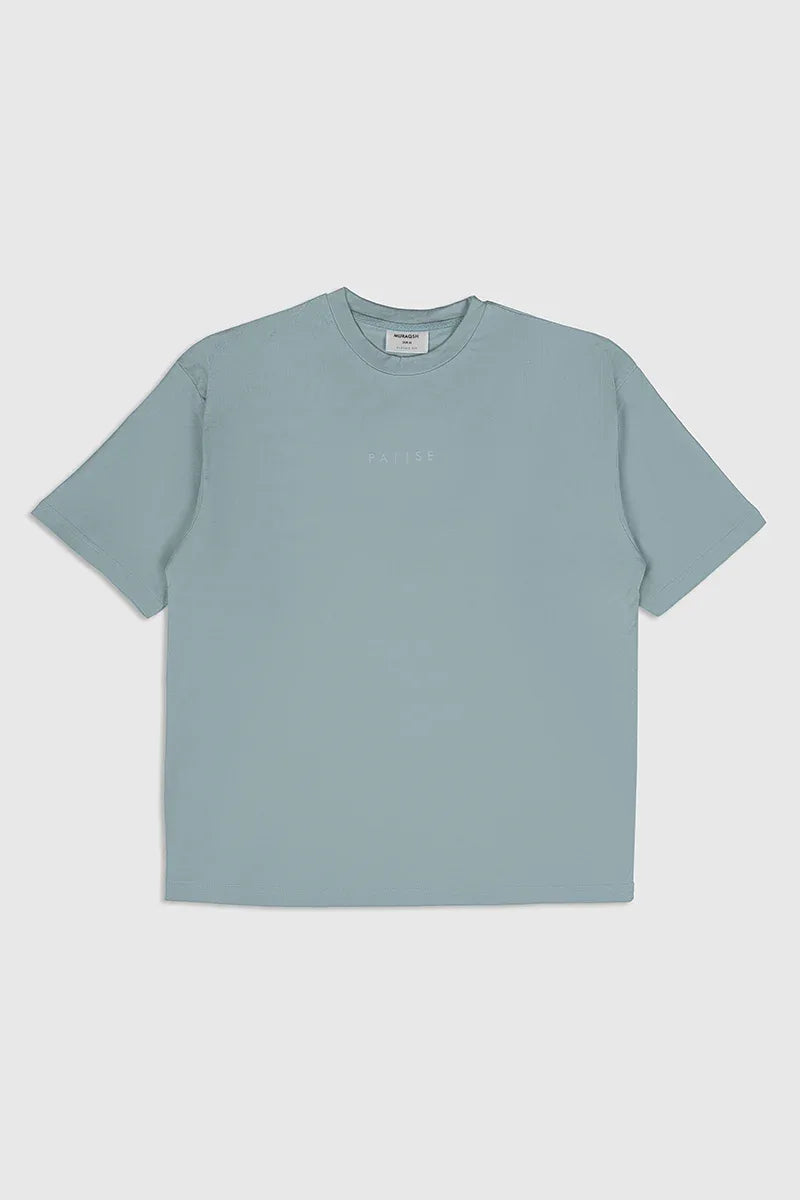 Pause Oversized Tee in Mint - Men - Muraqsh -- Men Western