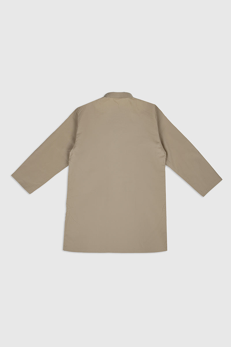 Ivory Soft Cotton Kurta Trouser - Kids