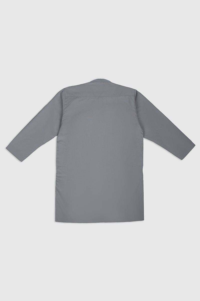 Sand Grey Kurta Trouser - Kids