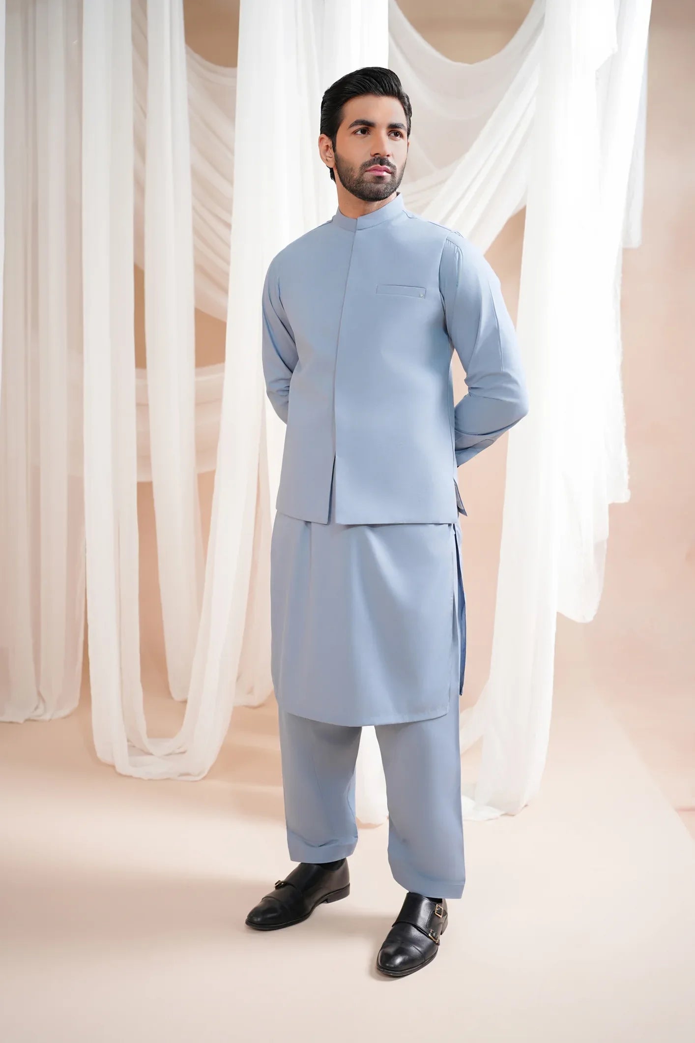 Powder-Blue Waistcoat
