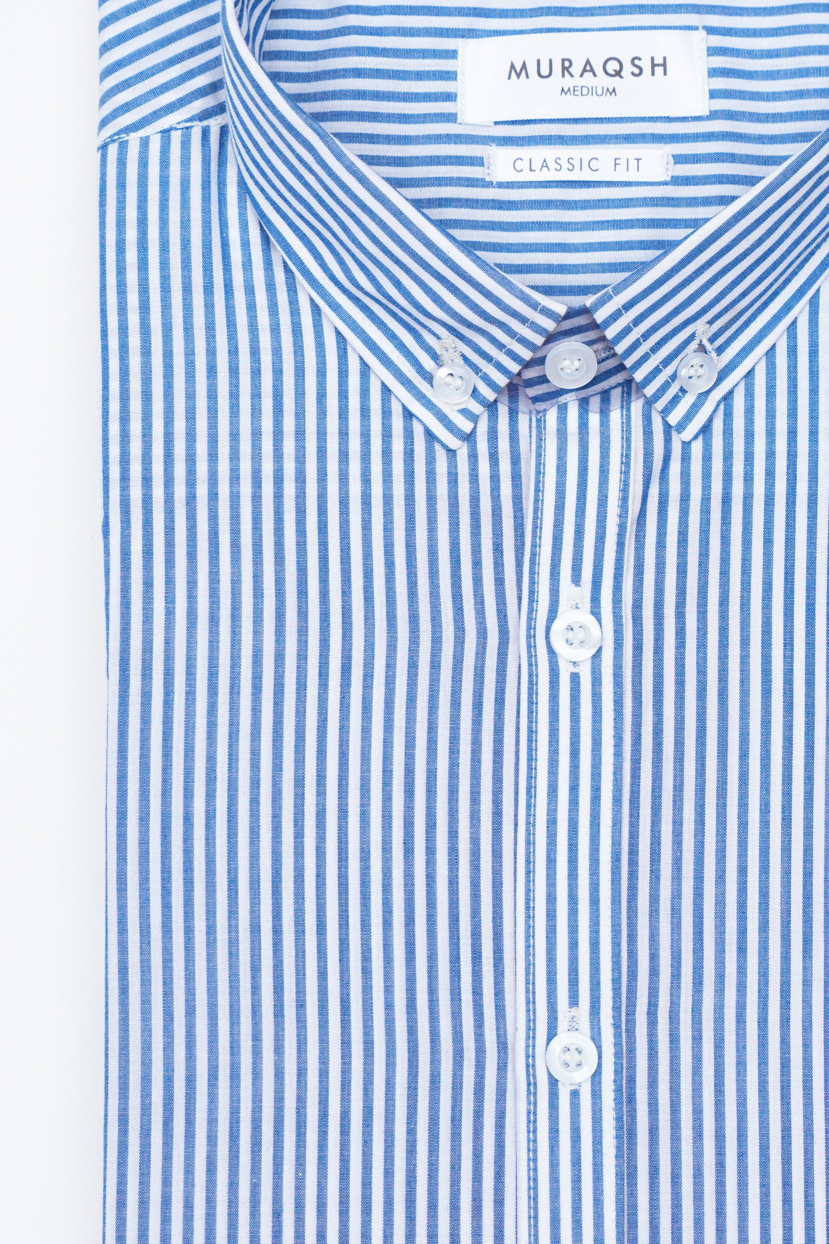 Blue Striped Casual Shirt - Men