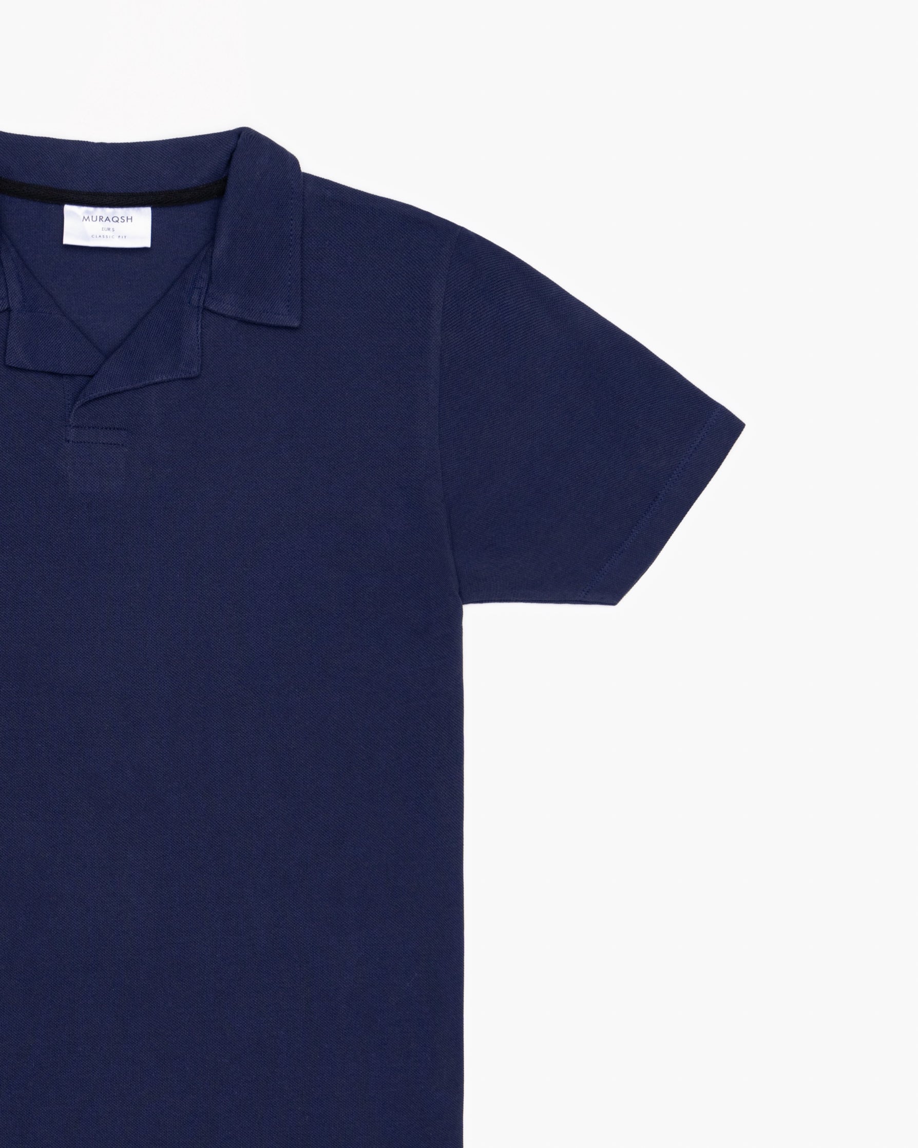 Navy Blue Revere Polo - Men