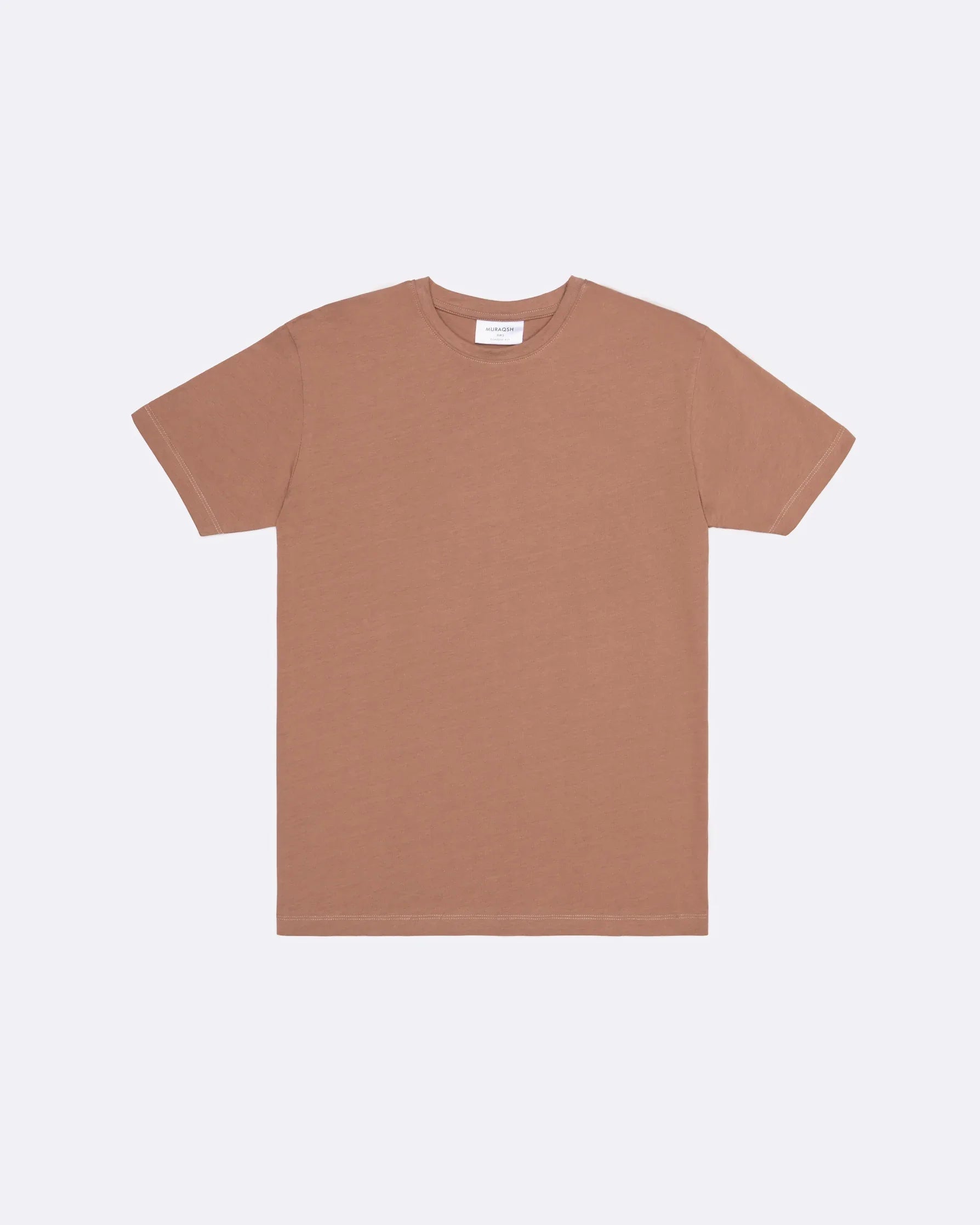 Peach Basic T-Shirt - Men - Muraqsh -- Men Western