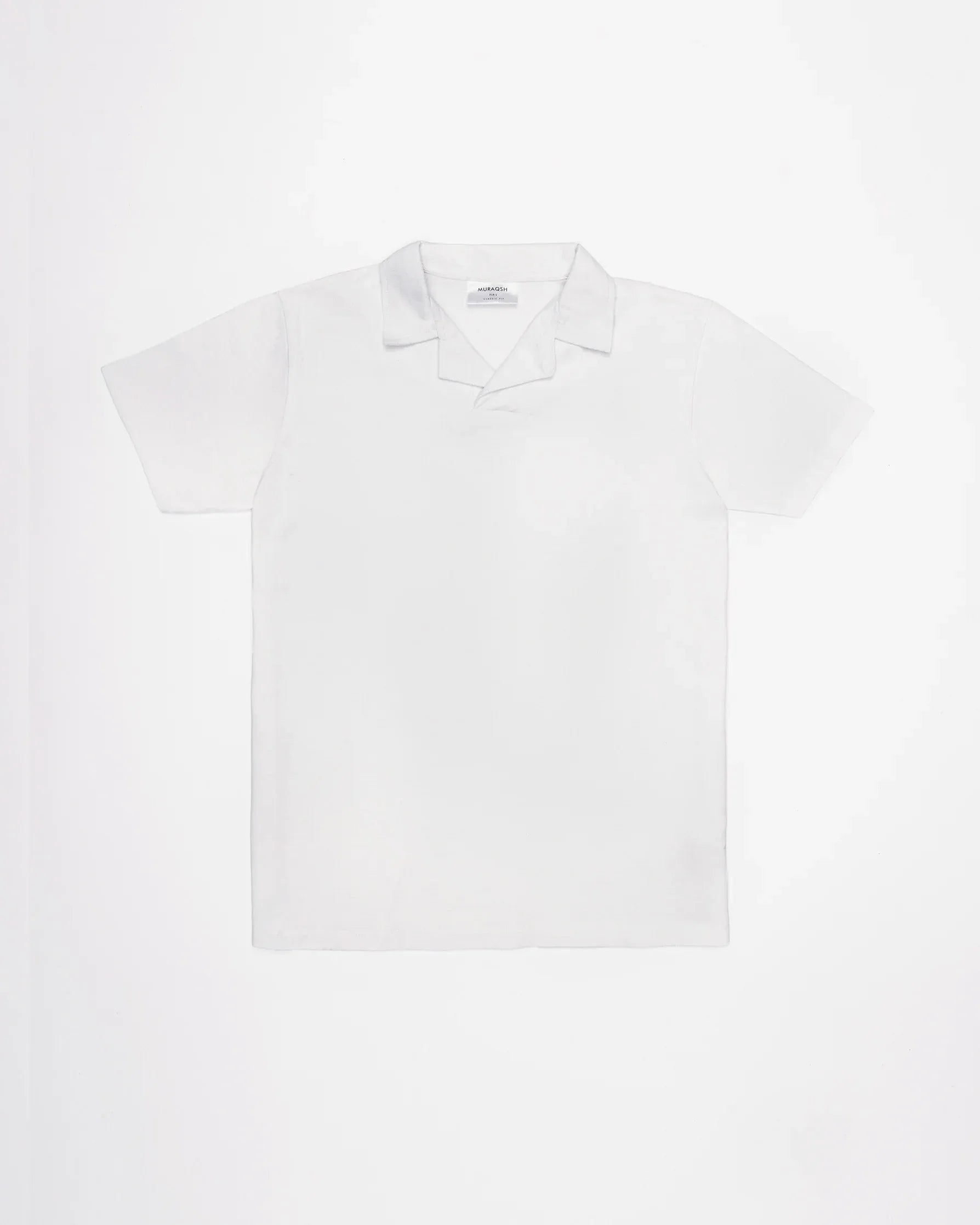 White Revere Polo - Men - Muraqsh -- Men Western
