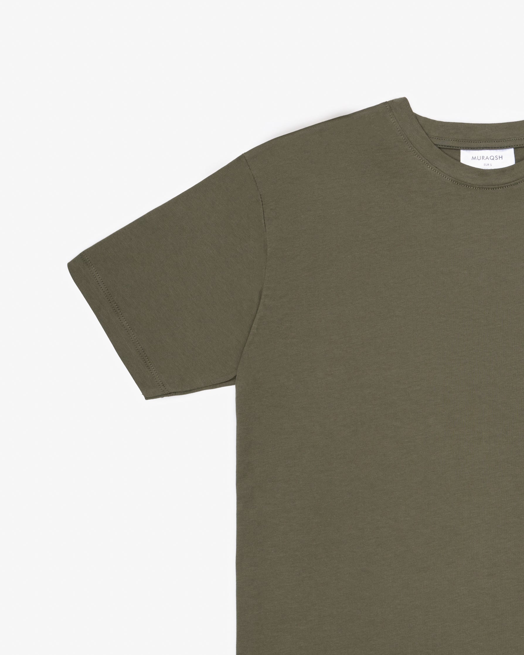 Olive Basic T-Shirt - Men