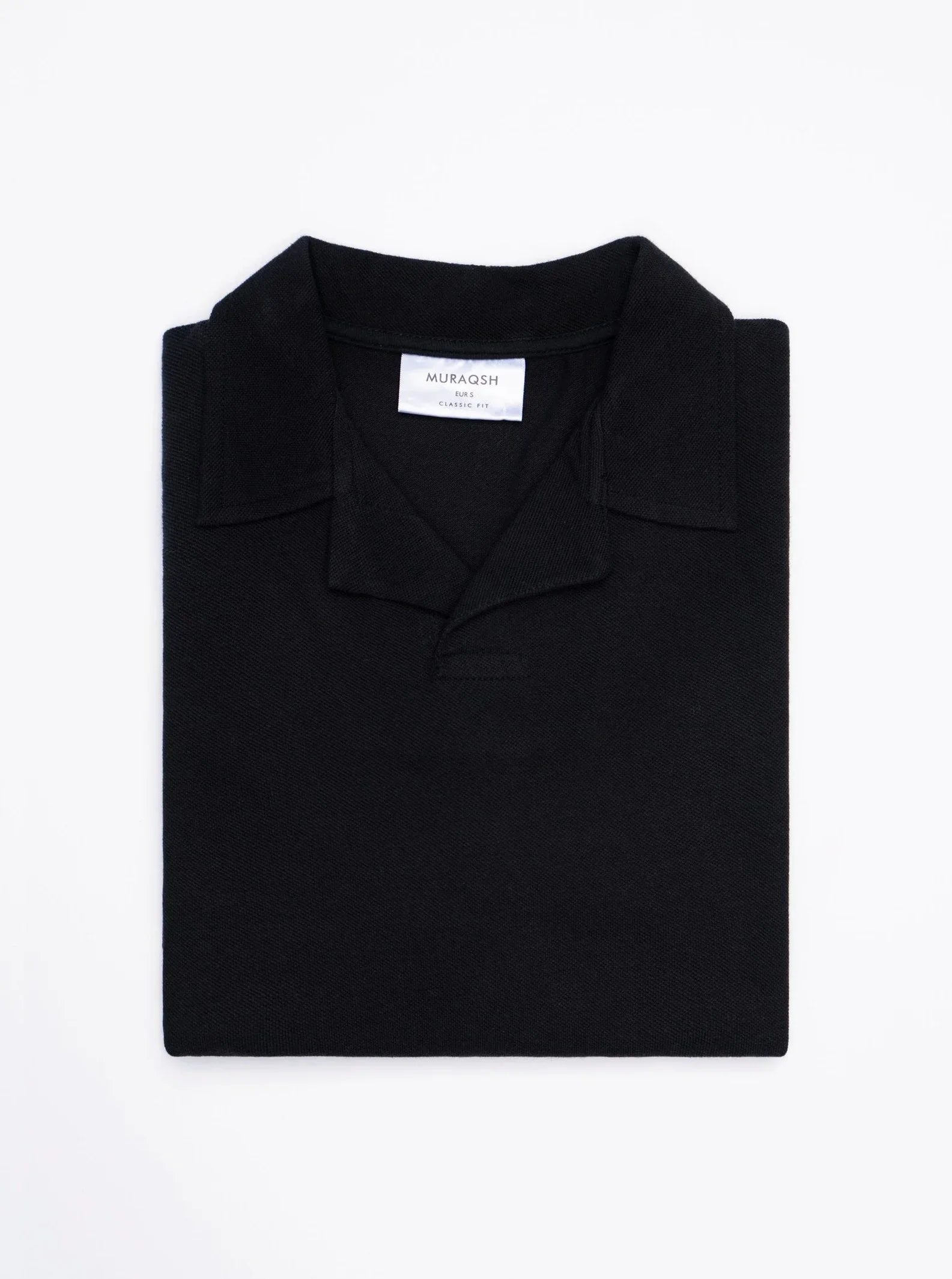 Black Revere Polo - Men - Muraqsh -- Men Western