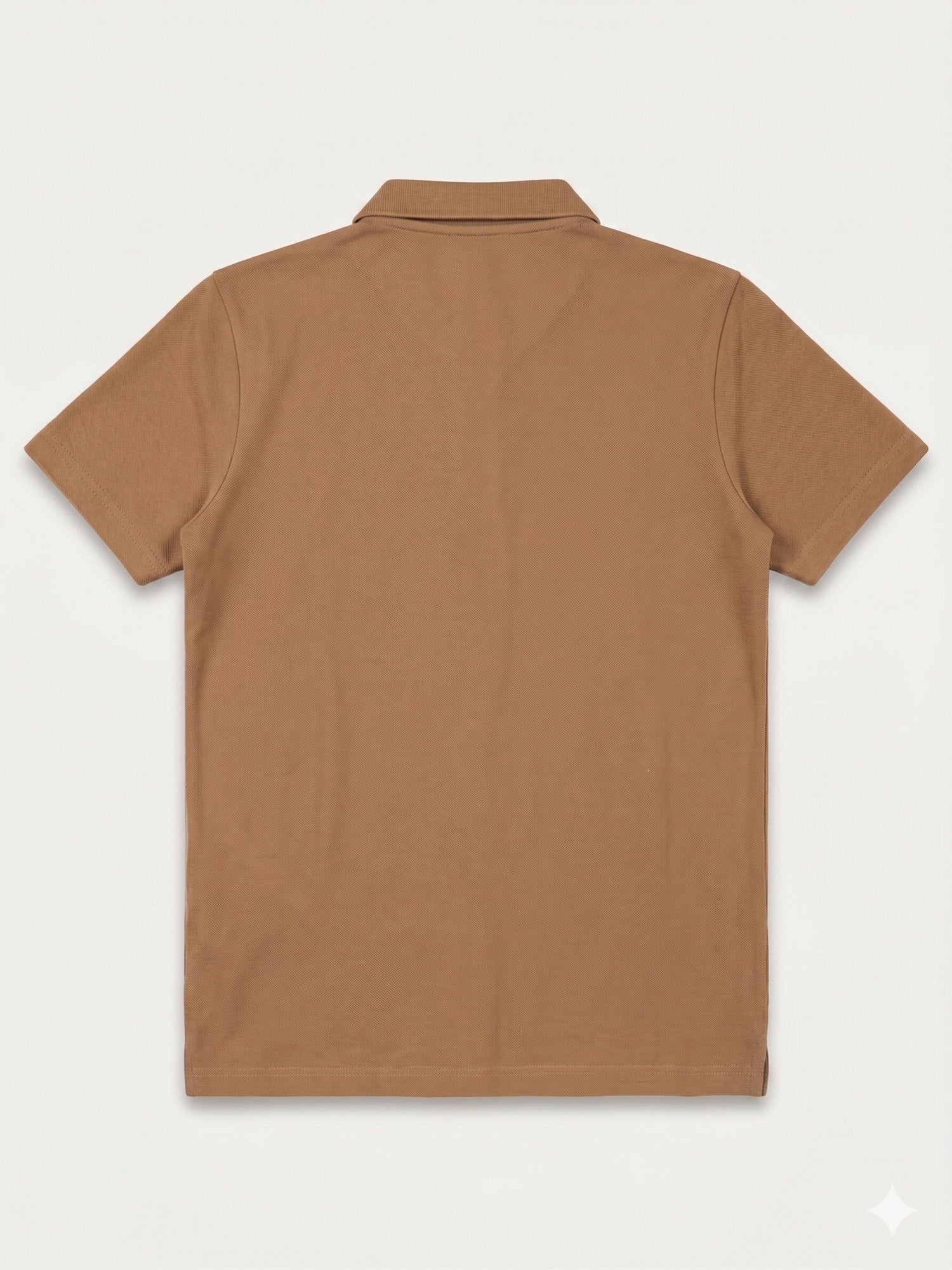 Camel Basic Zipper Polo - Smart Fit- Men