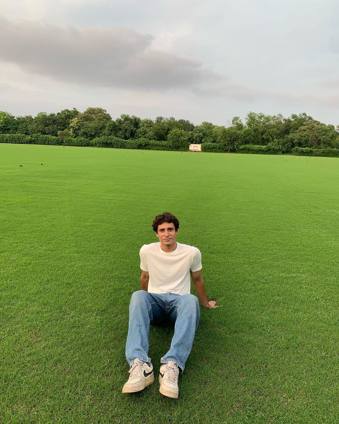 Off White Basic T-Shirt - Men