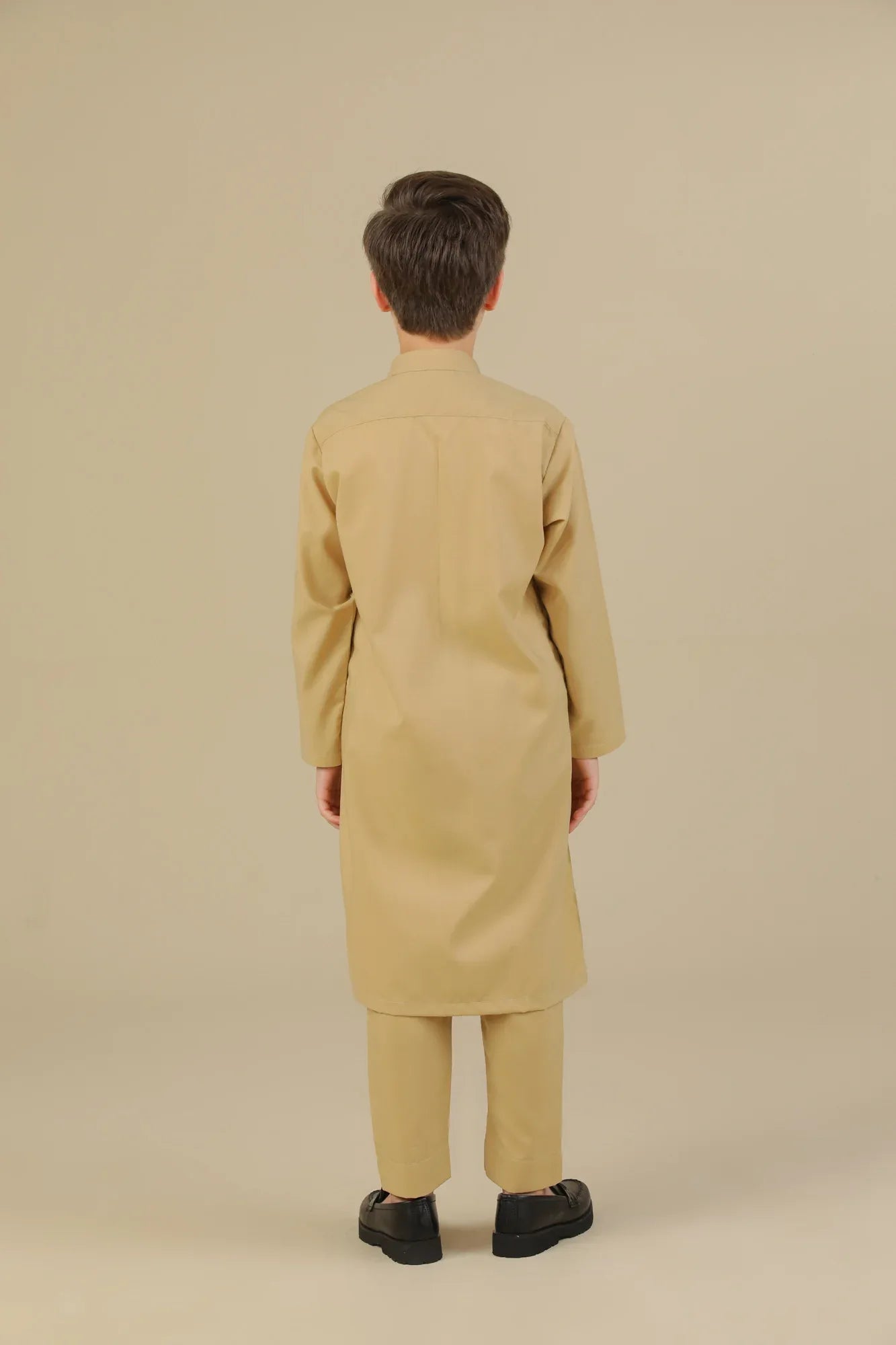 Ivory Blended Kurta Trouser - Kids - Muraqsh -- Kidswear