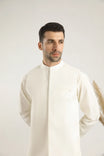 Bosky White Soft Cotton Waistcoat - Men - Muraqsh -- Menswear