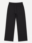 Black Interlock Straight Fit Pants - Men