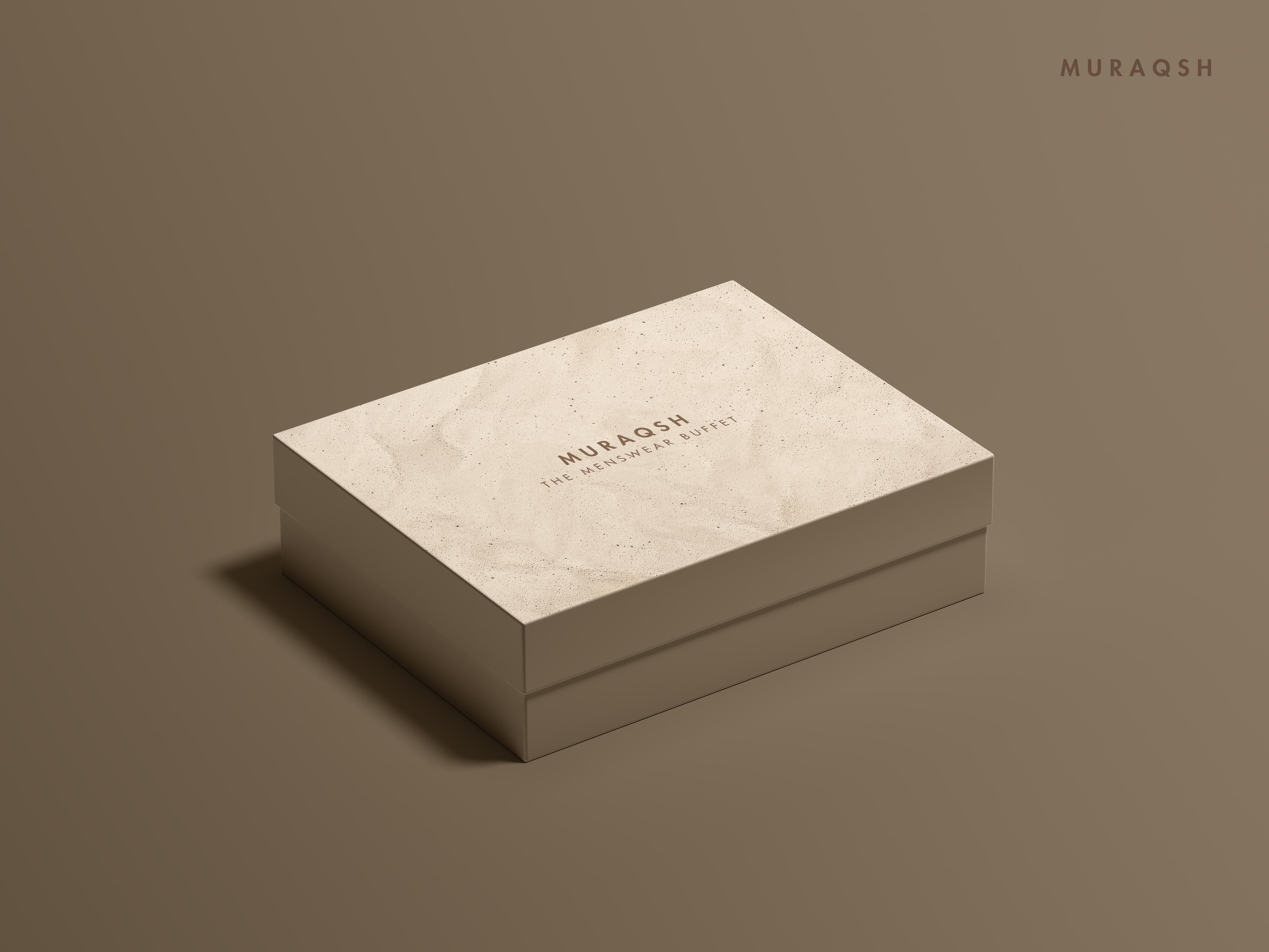 Premium Gift Box - Top Drip Off with Grooving Textured in Beige Pink