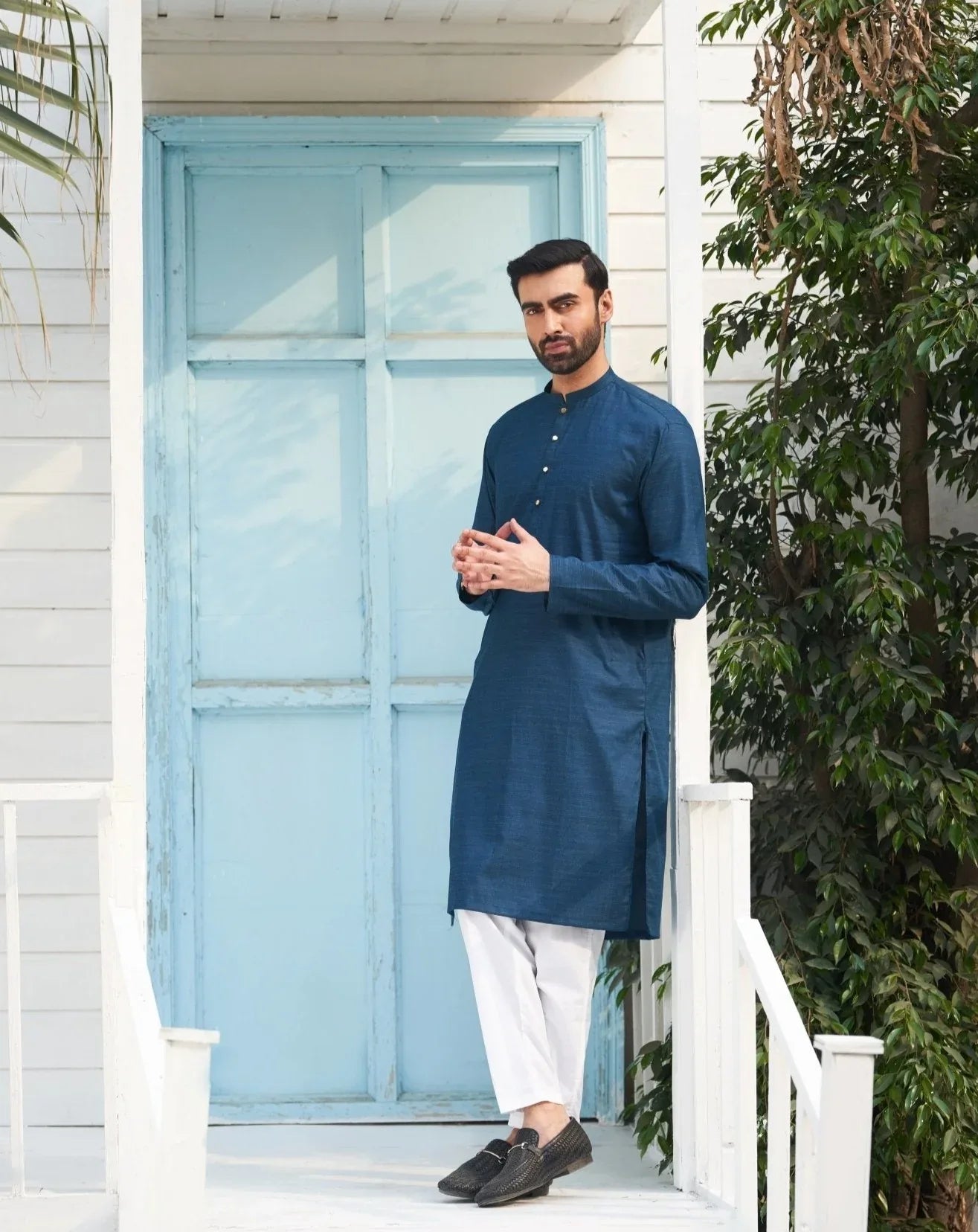Egyptian Cotton Kurta - MuraqshMuraqsh