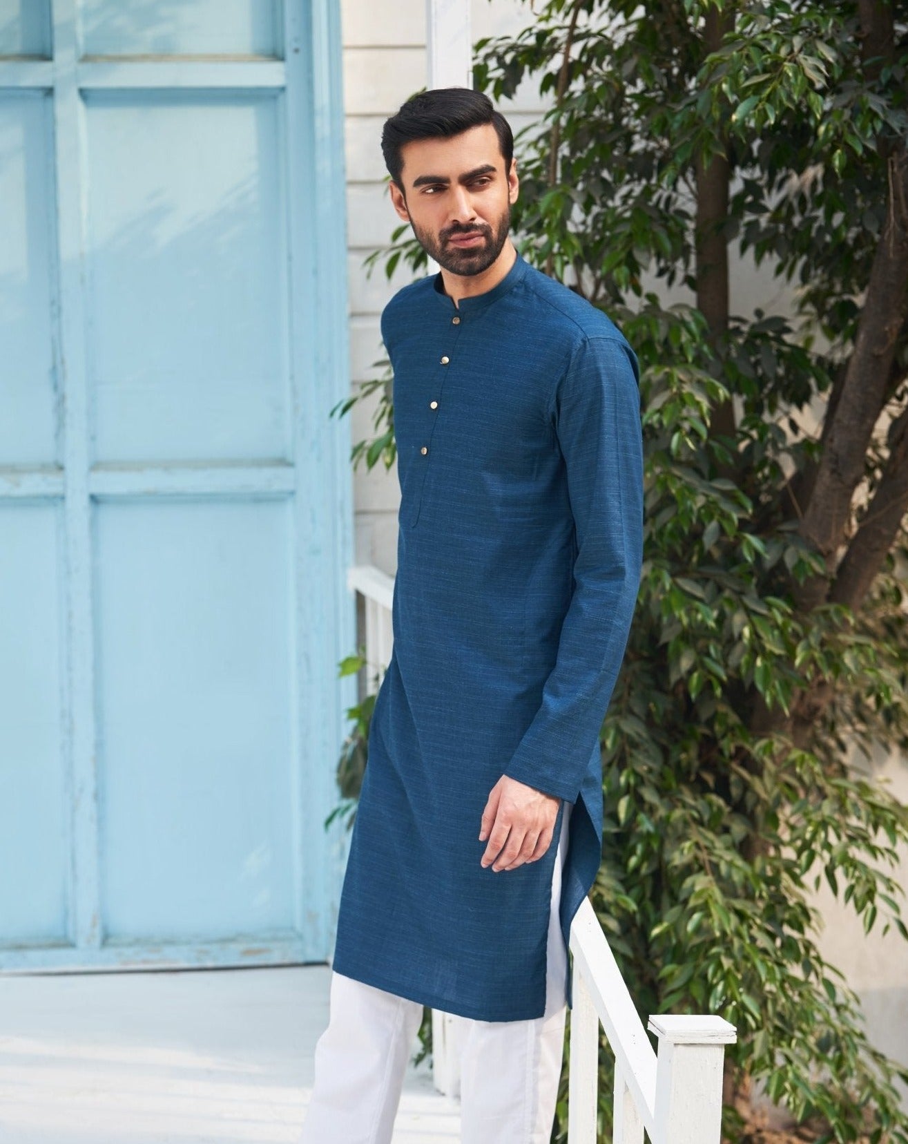 Egyptian Cotton Kurta - MuraqshMuraqsh