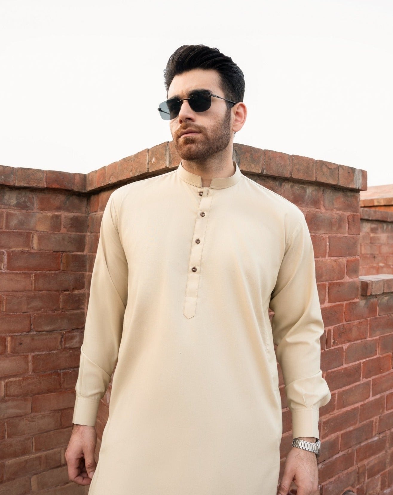 Ivory - Kurta Trouser - 2PC - MuraqshMuraqsh Man