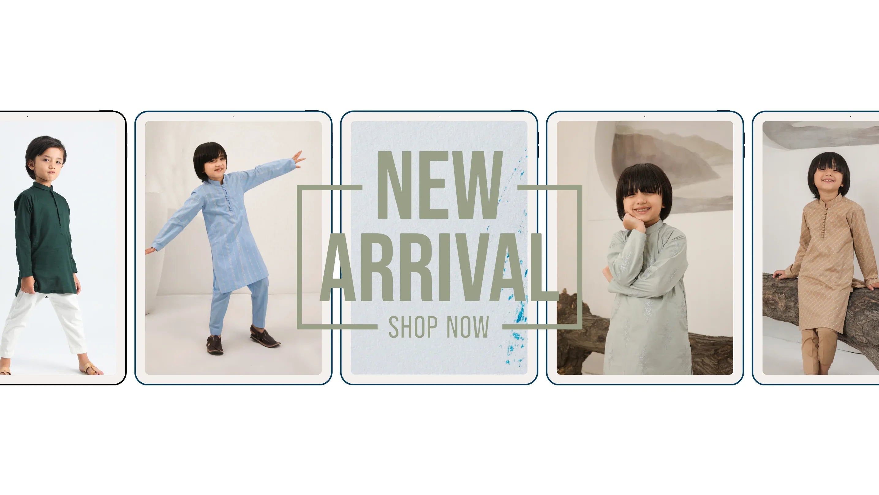 All - 2-piece - Kurta Trousers - Kidswear - Muraqsh