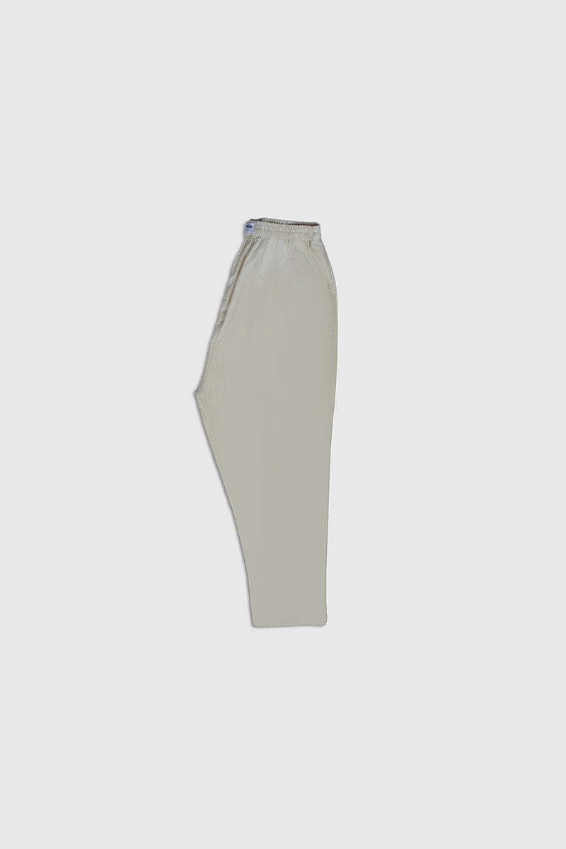 Bosky White Soft Cotton Kurta Trouser - Kids