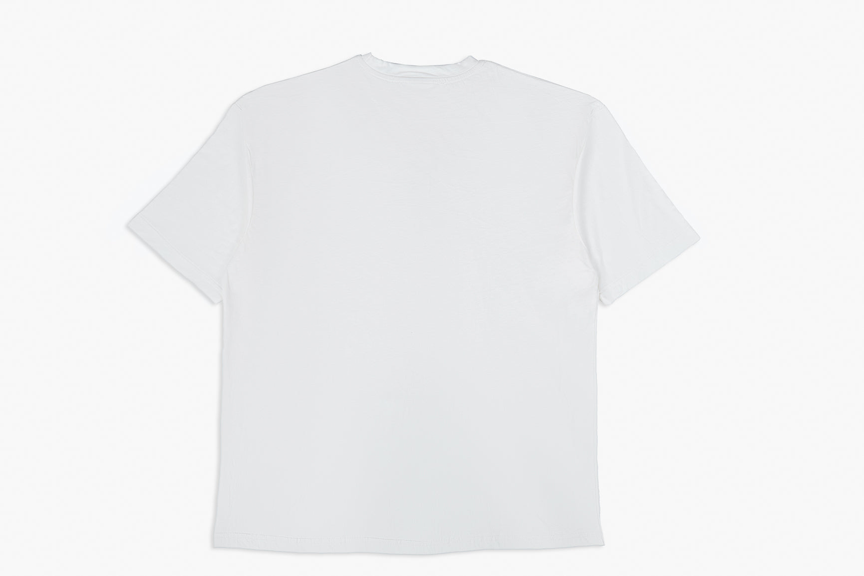 1% Off White Oversized Tee  - Men