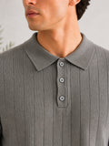 Ash Classic Rib Knit Polo