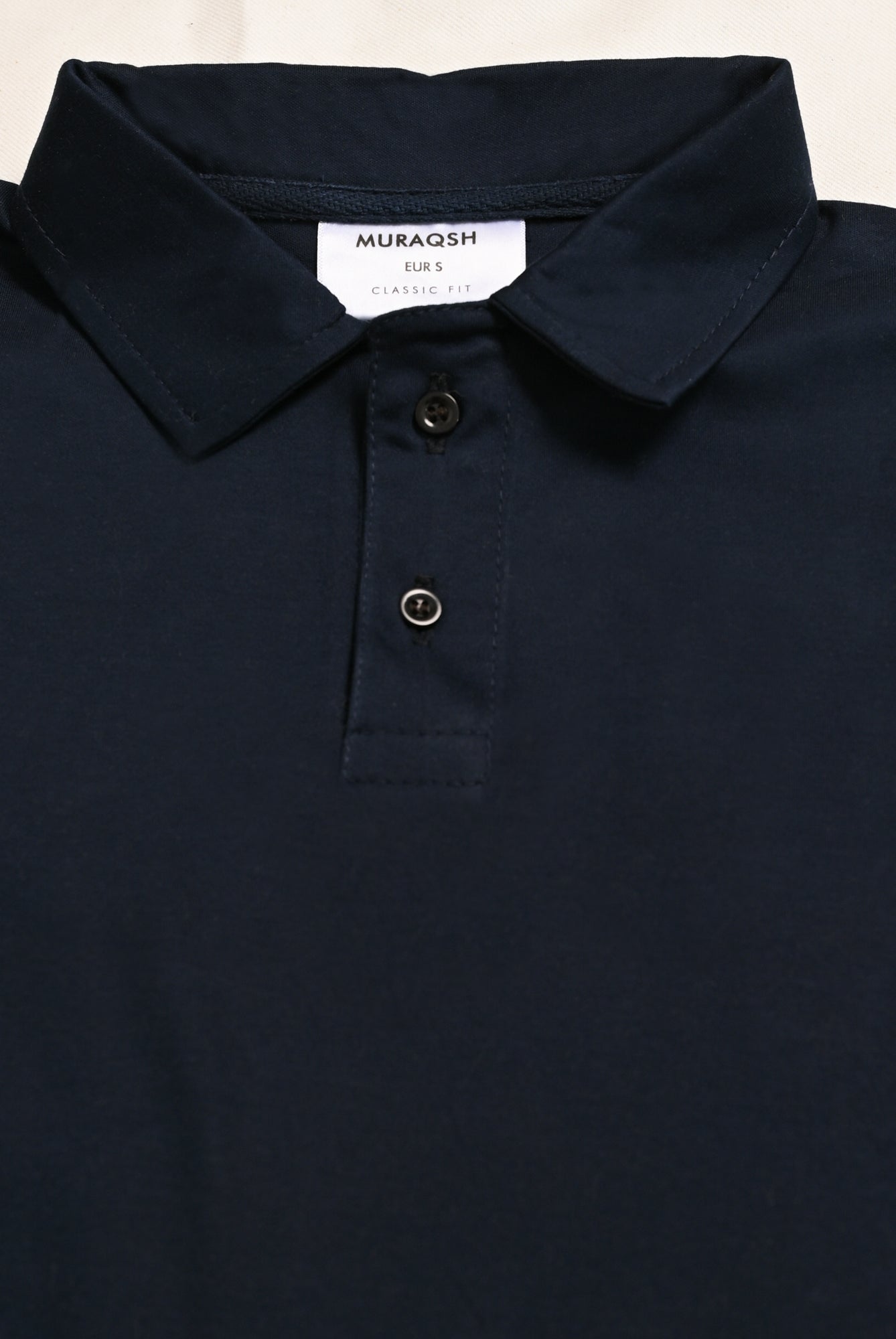 Dark Navy Blue Interlock Polo - Smart Fit - Men