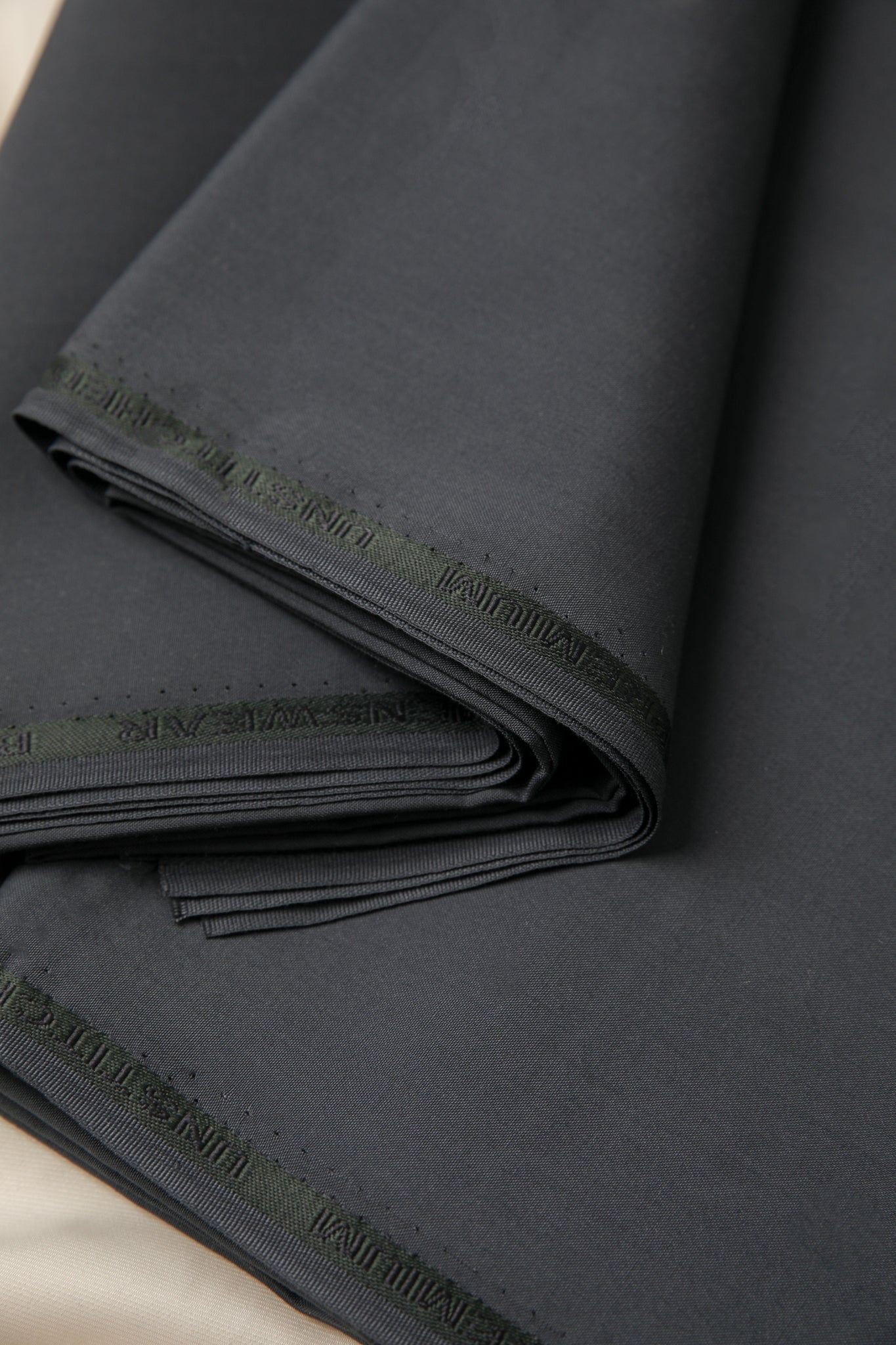 Charcoal Grey Unstitched Suit - Blended - Men