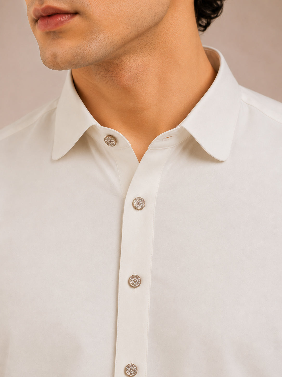 Bosky French Collar Kameez Shalwar - Men