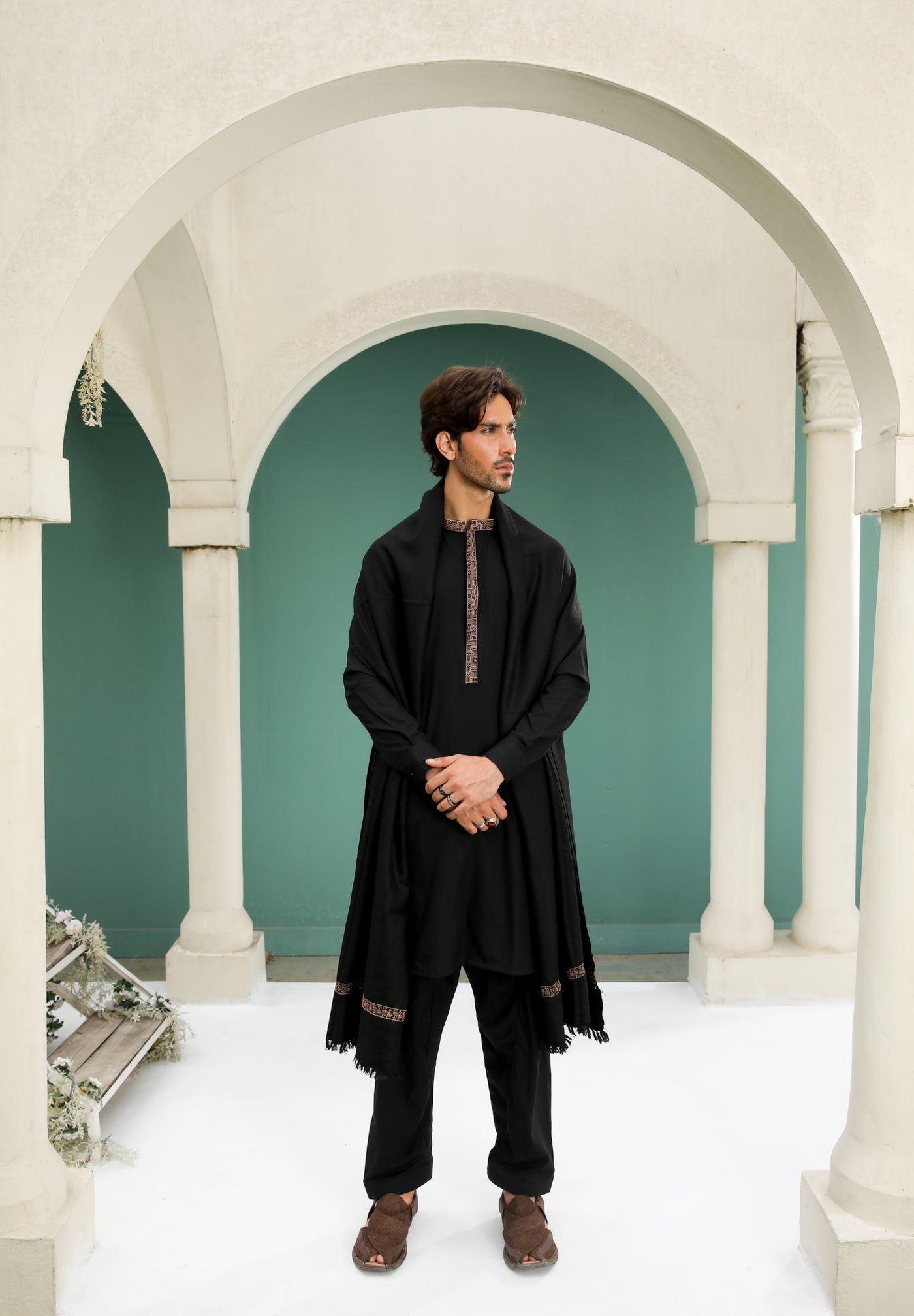 alkaram men shawl