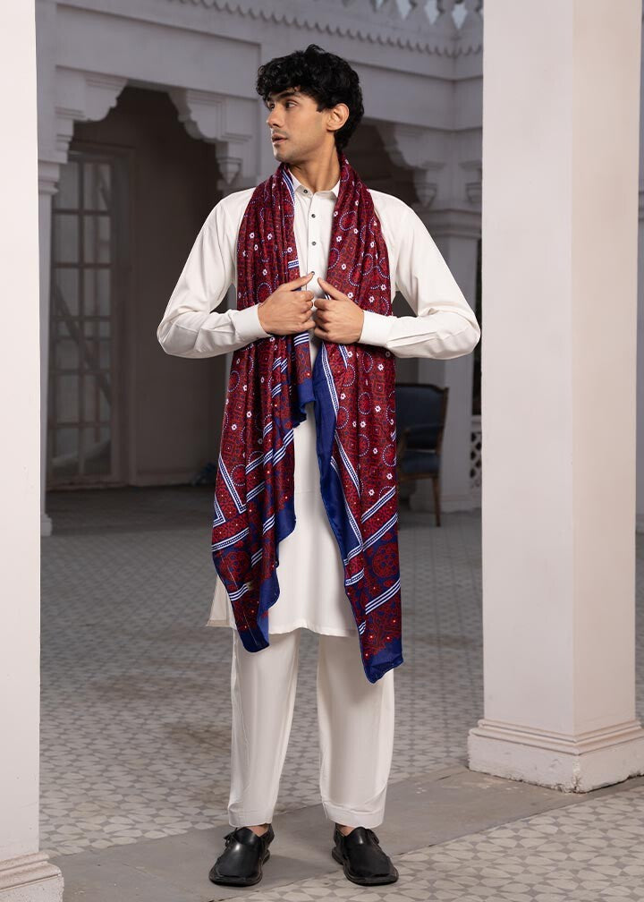 Sindhi Ajrak - Men