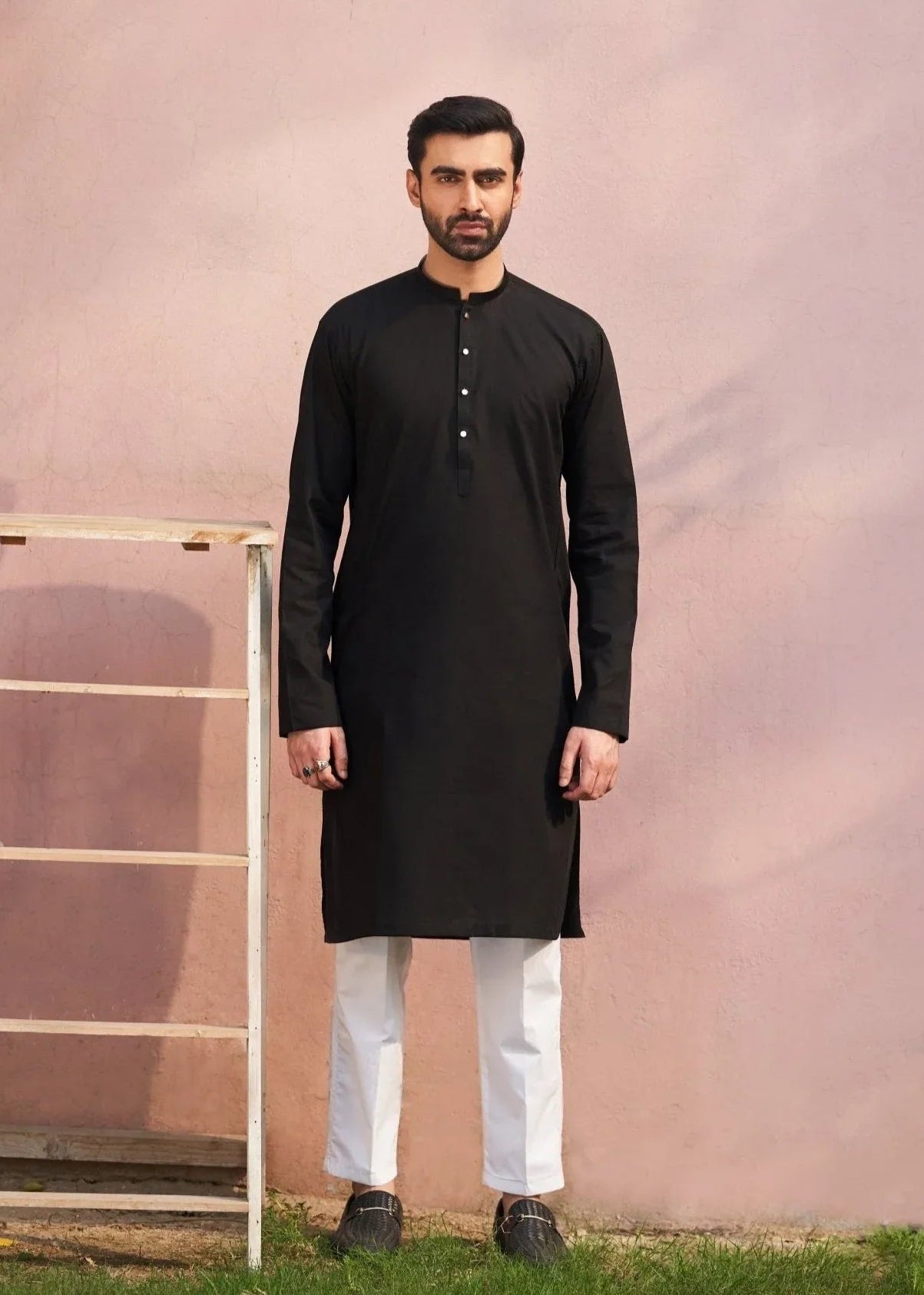 White Kurta Cotton Trouser main image 0
