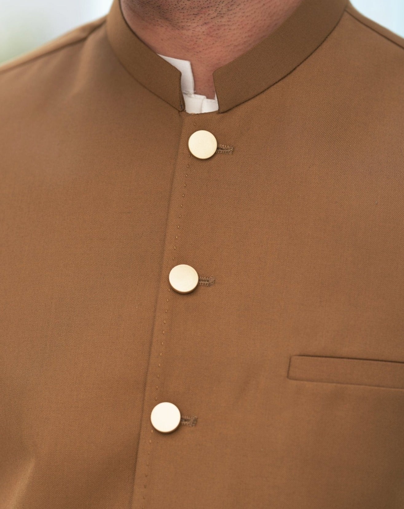Camel Waistcoat - MuraqshMuraqsh Man